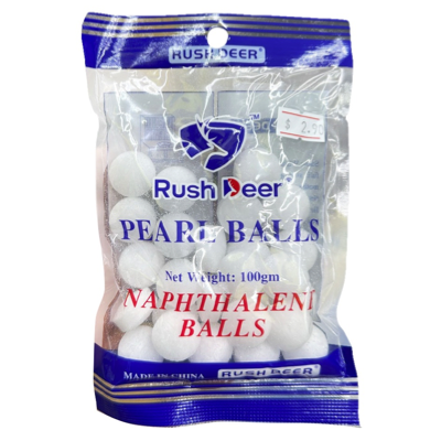 Rush Deer Naphthalene Balls WHITE 100g